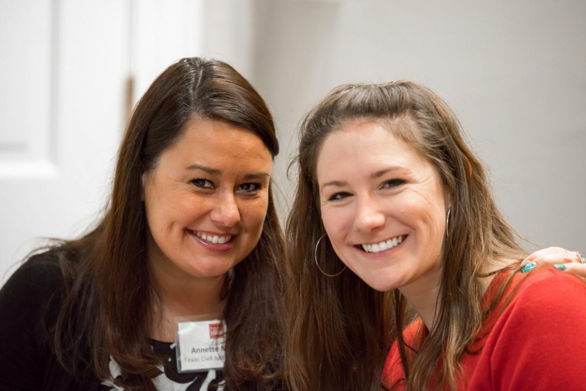 2018 Judges Forum_1019_annette-mitrosz-lauren-selvik