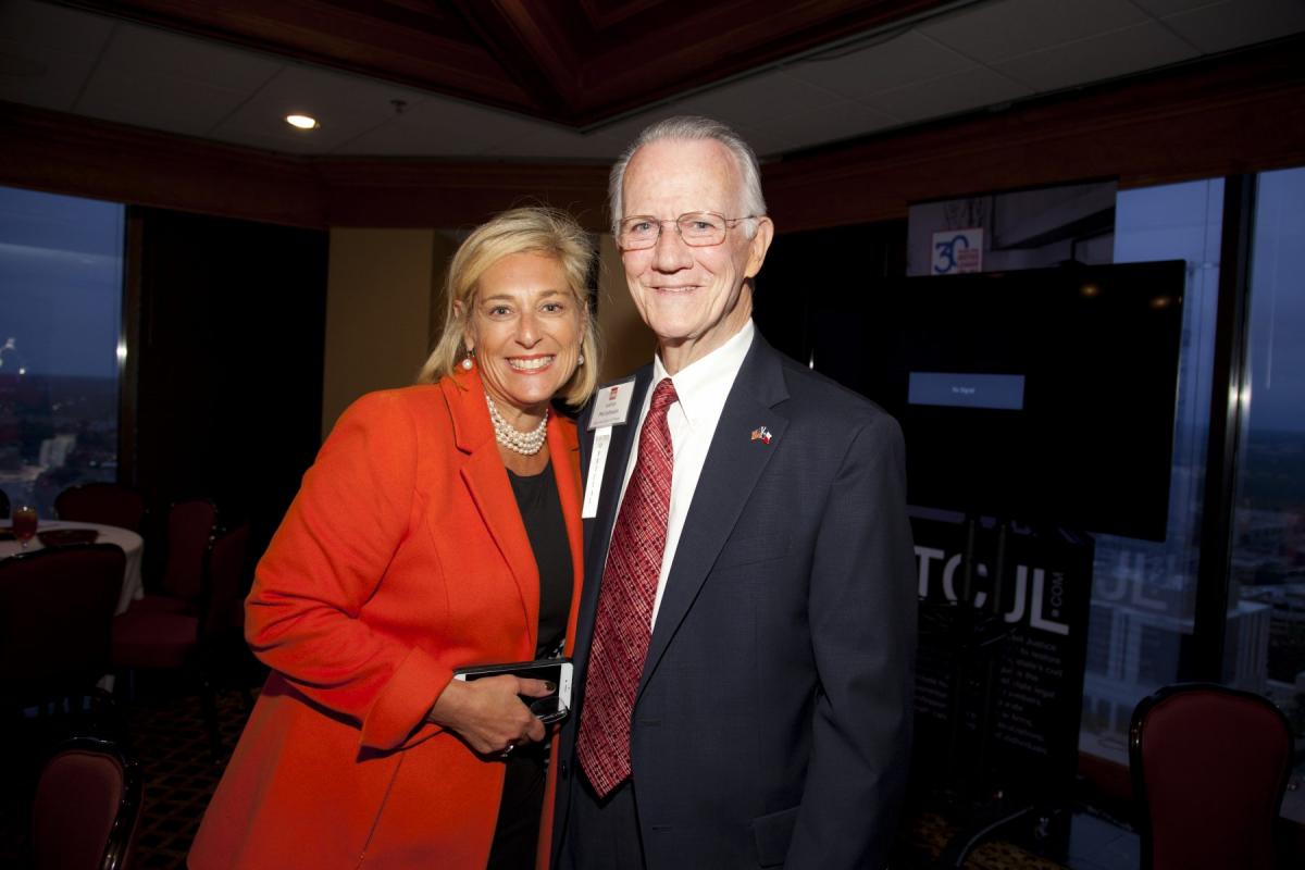 Texas Civil Justice League 2017 Annual Meeting | Lisa Kaufman | Texas Supreme Court Justice Phil Johnson